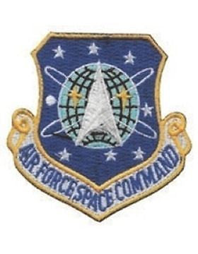 USAF Space Command Full Color Patch No Fastener
