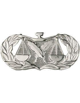 USAF Badge (AF-345A) Paralegal No Shine