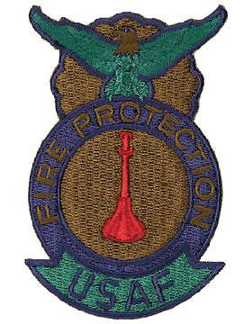 USAF Badge (AF-P110D) One Bugle Desert