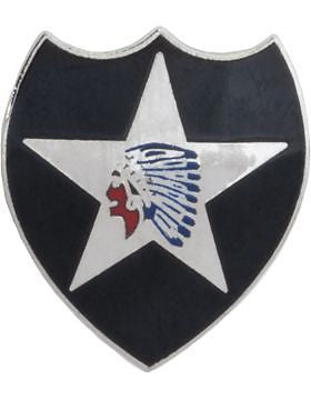 No-Shine (NS-T-P-0002A) 2nd Infantry Division Tie Tac