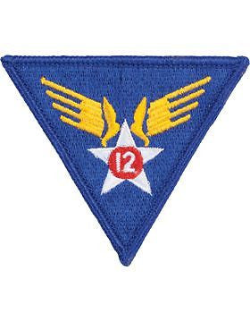 N-158 12 Air Force World War II Patch