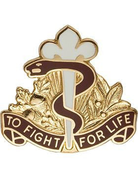 0325 Field Hospital Unit Crest (To Fight For Life)