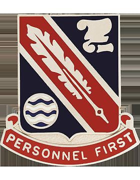 0444 Personnel Service Bn Unit Crest (Personnel First)