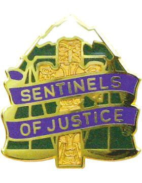 0704 Military Police Bn Unit Crest (Sentinels Of Justice)