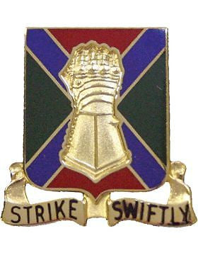 0108 Armor Unit Crest (Strike Swiftly)