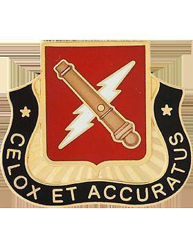 0005 Bde 1 Armored Div Fires Bn Unit Crest (Celox Et Accutatus)
