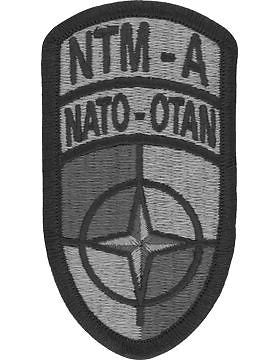 PV-NTMA NATO-OTAN Training Mission-Afghanistan ACU w/Fastener (A-1-1040)