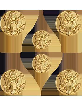 No-Shine Rank (NS-452) Female Button Set