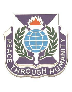 0413 Civil Affairs Bn Unit Crest (Peace Through Humanity)