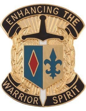 0001 Combat Spt Bde Unit Crest (Enhancing The Warrior Spirit)