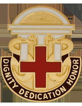 Dwight D Eisenhower Army Medical Center Unit Crest (Dignity Dedication Honor)