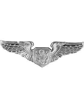 USAF Badge (AF-504A) Basic Non-Rated Officer Aircrew No Shine Mini