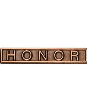 ROTC Ribbon Device (RC-RD212) Honor Guard Bronze