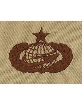 AF-SD384 Senior Manpower and Personnel USAF Sew-On Desert