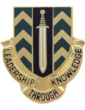 0001 NCO Academy Unit Crest (Leadership Through Knowledge)