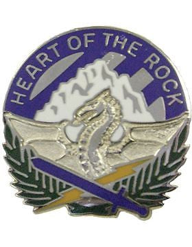 0003 Sustainment Bde Unit Crest (Heart Of The Rock)