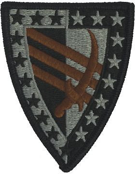 0038 Sustainment Brigade ACU Patch with Fastener (PV-0038B)