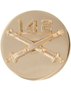 No-Shine (NS-RE-FA-142) 142nd Field Artillery and US Enlisted (Pair)