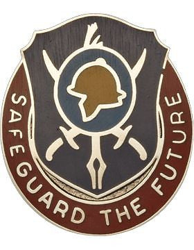 0404 Civil Affairs Bn Unit Crest (Safeguard The Future)