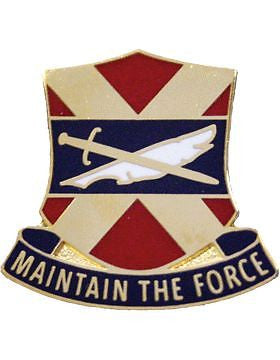1146 Personnel Service Bn Unit Crest (Maintain The Force)