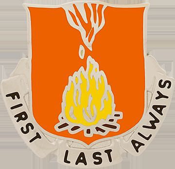 0053 Signal Battalion Unit Crest (First Last Always)