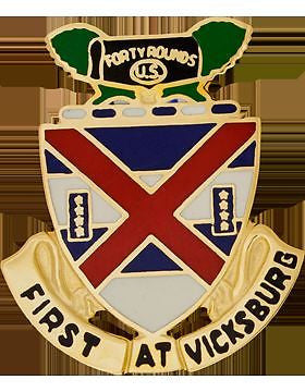 0013 Infantry Unit Crest (First At Vicksburg)