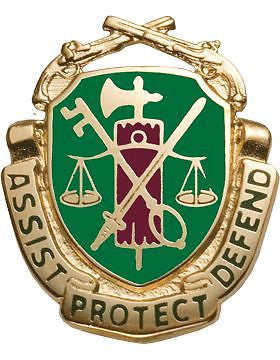 Regimental Crest (D-R110) Military Police (Assist Protect Defend)