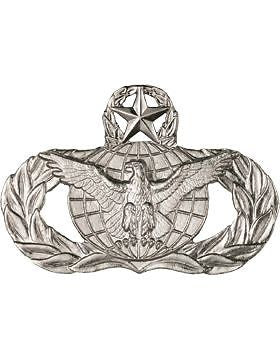 USAF Badge (AF-331C) Master Law Enforcement No Shine