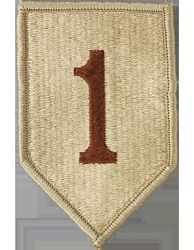 1 Infantry Division Desert Patch (P-0001A-D)