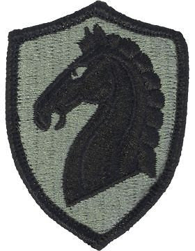 0107 Armored Cavalry ACU Patch with Fastener (PV-0107A)