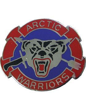 0297 Battlefield Surveillance Bde Unit Crest (Arctic Warriors) Former 207 Infant
