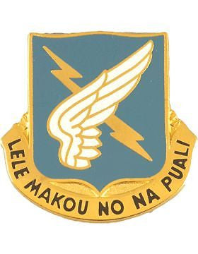 0025 Aviation Unit Crest (Lele Makou No Na Puali)