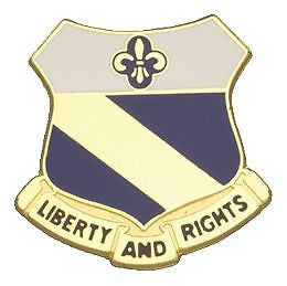 0349 Regiment Unit Crest (Liberty And Rights)