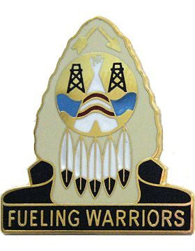 0164 Quartermaster Group Unit Crest (Fueling Warriors)