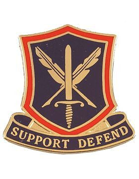0237 Personnel Services Bn Unit Crest (Support Defend)