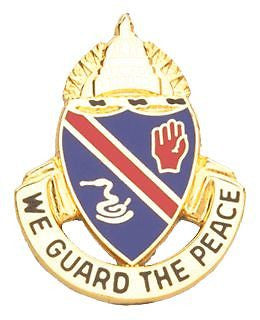 0372 Military Police Bn Unit Crest (We Guard The Peace)