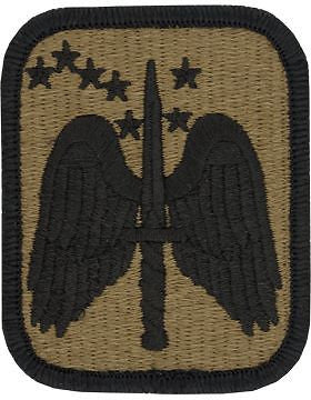 0016 Aviation Brigade Scorpion Patch with Fastener (PMV-0016D)