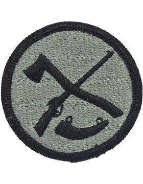 West Virginia National Guard Headquarters ACU Patch with Fastener (PV-NG-WV)