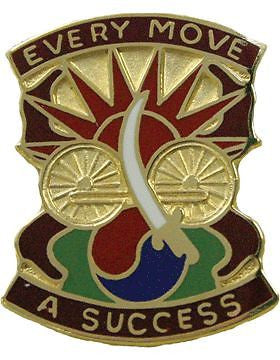 0003 Transportation Agency Unit Crest (Every Move A Success)