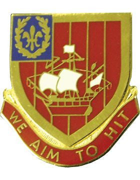 0251 Air Defense Artillery Unit Crest (We AIm To Hit)