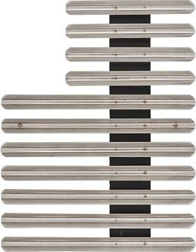 Ribbon Mount (R-MG29S) 29 Ribbon Eighth Inch Gap Staggered Right Material Back