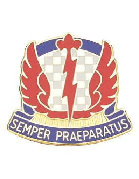 0504 Military Intelligence Bde Unit Crest (Semper Praeparatus)