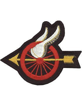 Novelty (U-N312A) Wing and Wheel with Motorcycle Patch (Left)