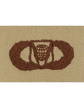 AF-SD389 Basic Command and Control USAF Sew-On Desert