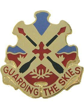 0069 Air Defense Artillery Brigade Unit Crest (Guarding The Skies)