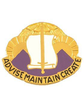 0096 Civil Affairs Bn Unit Crest (Advise Maintain Create)