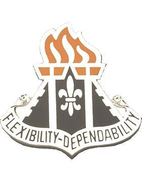 0011 Signal Bde Unit Crest (Flexibilty-Dependability)