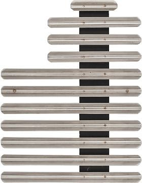 Ribbon Mount (R-MG28S) 28 Ribbon Eighth Inch Gap Staggered Right Material Back