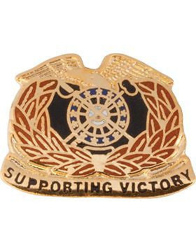 No-Shine (NS-TR112) Quartermaster Regiment Tie Tac (New)