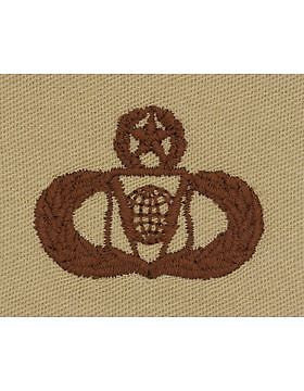 AF-SD391 Master Command and Control USAF Sew-On Desert